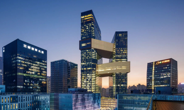 腾讯滨海展厅数字人导览