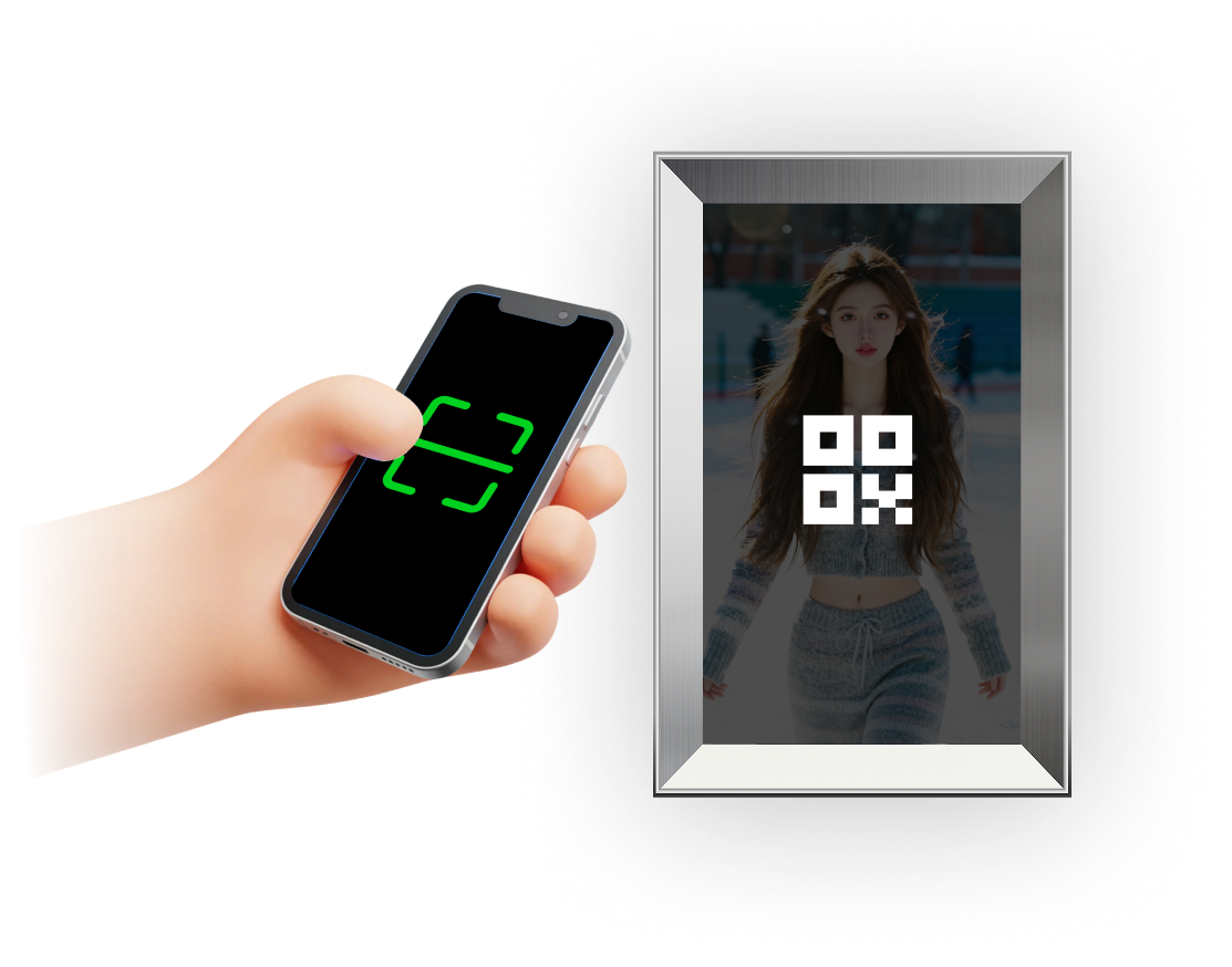 扫码下载，连接线上分享